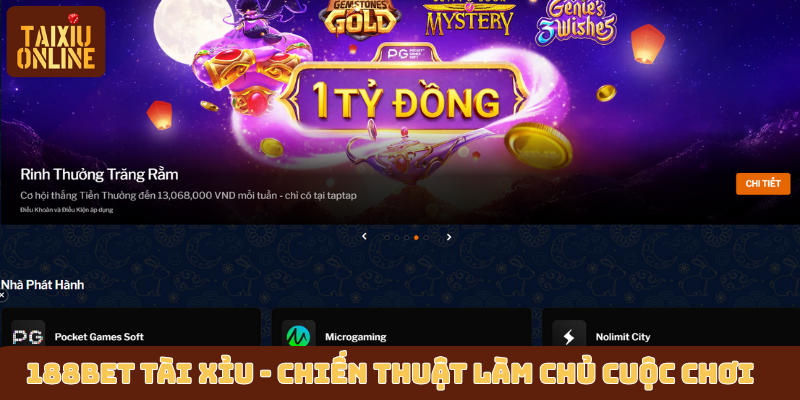 188bet Tài Xỉu - Chiến thuật làm chủ cuộc chơi