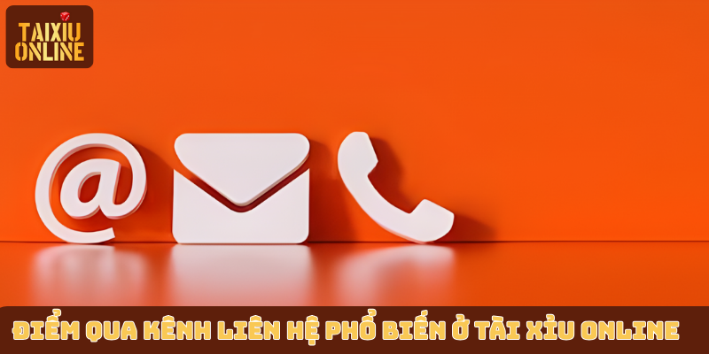 Điểm qua kênh liên hệ phổ biến ở Tài xỉu online