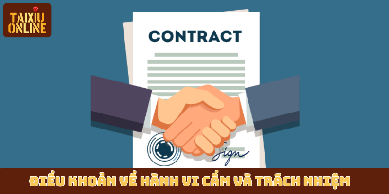 Điều khoản về hành vi cấm và trách nhiệm