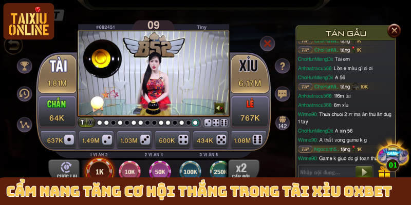 Cẩm nang tăng cơ hội thắng trong tài xỉu OXBET Cẩm nang tăng cơ hội thắng trong tài xỉu OXBET