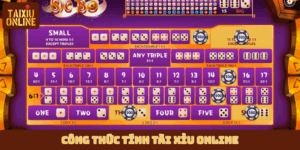 Công thức tính tài xỉu online