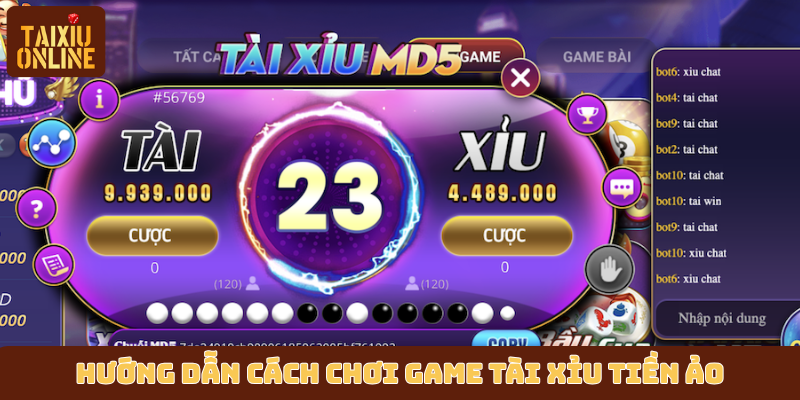 Hướng dẫn cách chơi game Tài Xỉu tiền ảo chi tiết cho newbie Hướng dẫn cách chơi game Tài Xỉu tiền ảo chi tiết cho newbie