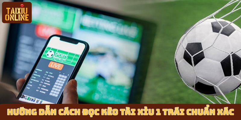 Hướng dẫn cách đọc kèo tài xỉu 1 trái chuẩn xác Hướng dẫn cách đọc kèo tài xỉu 1 trái chuẩn xác
