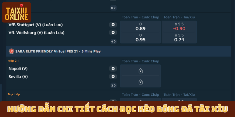 Hướng dẫn chi tiết cách đọc kèo bóng đá Tài Xỉu Hướng dẫn chi tiết cách đọc kèo bóng đá Tài Xỉu