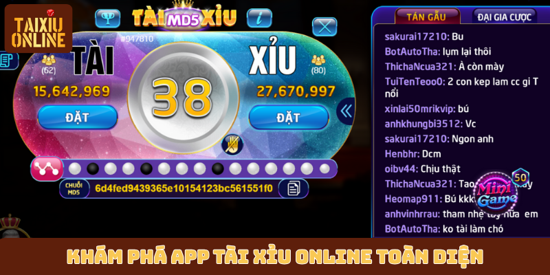 Khám phá app tài xỉu online toàn diện Khám phá app tài xỉu online toàn diện