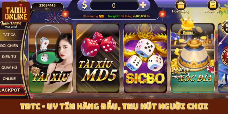 TDTC - Uy tín hàng đầu, thu hút đông đảo người chơi TDTC - Uy tín hàng đầu, thu hút đông đảo người chơi