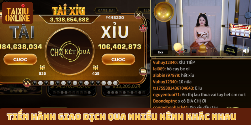 Tiến hành giao dịch qua nhiều kênh khác nhau tại HitClub Tiến hành giao dịch qua nhiều kênh khác nhau tại HitClub