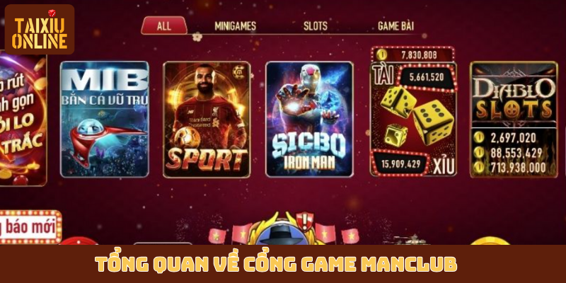Tổng quan về cổng game Manclub