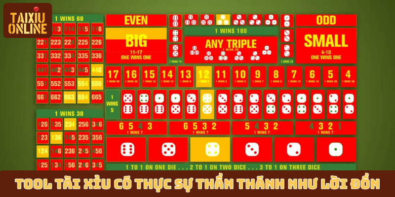 Tool tài xỉu có thực sự “thần thánh” như lời đồn Tool tài xỉu có thực sự “thần thánh” như lời đồn