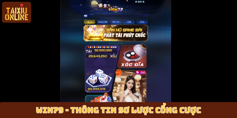 Win79 - Thông tin sơ lược cổng cược